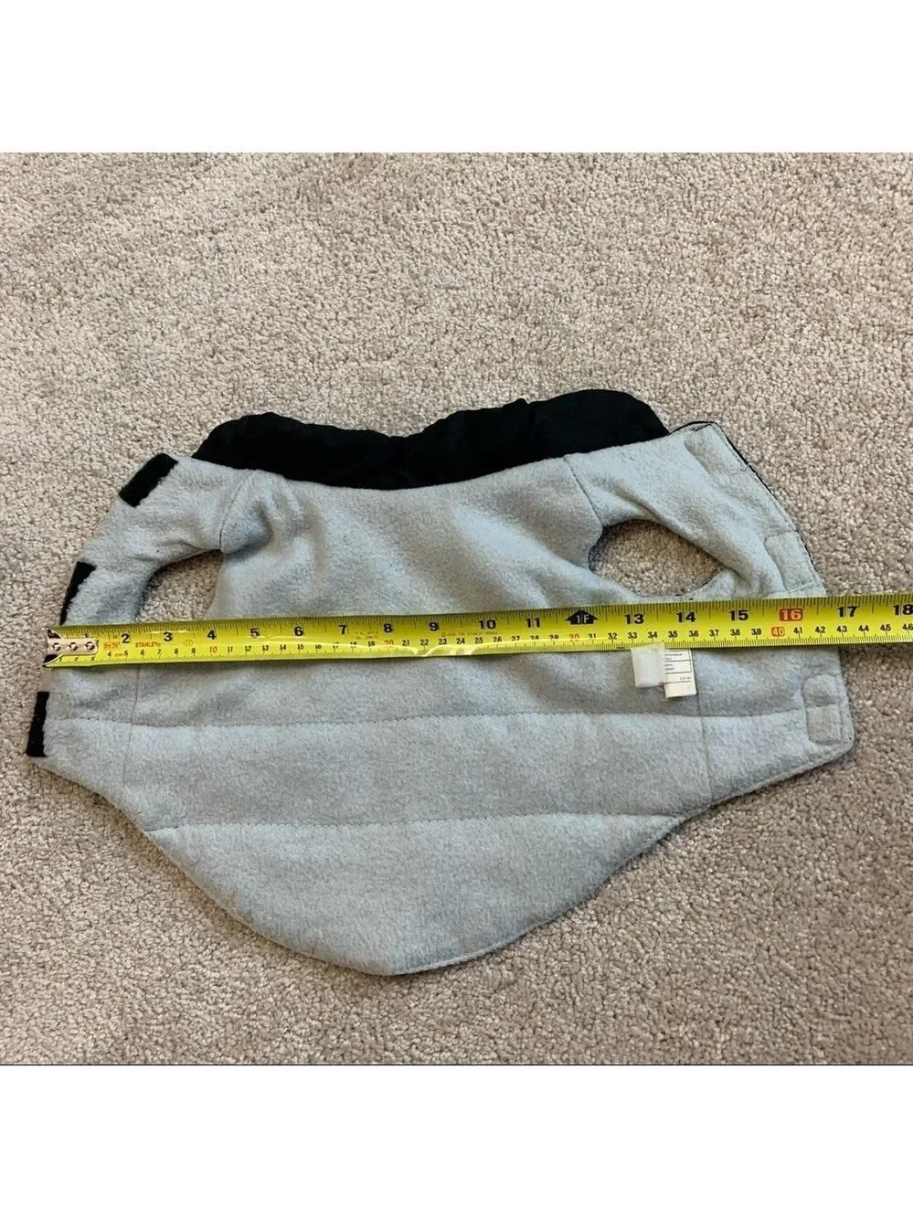 DOG “I Poop You Scoop” Black Coat Sz S